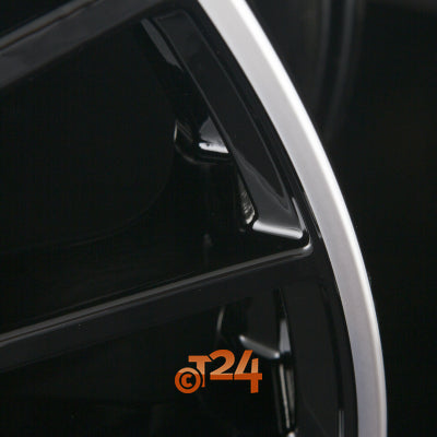 AEZ Velgen - BERLIN BLACK - Black Polished Lip - 19 inch