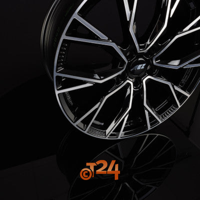 AEZ Velgen - TORONTO DARK - Schwarz Glanzend Frontpoliert - 21 inch