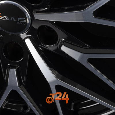 AVUS Racing Velgen - AC-MB6 Black Polished - 20 inch