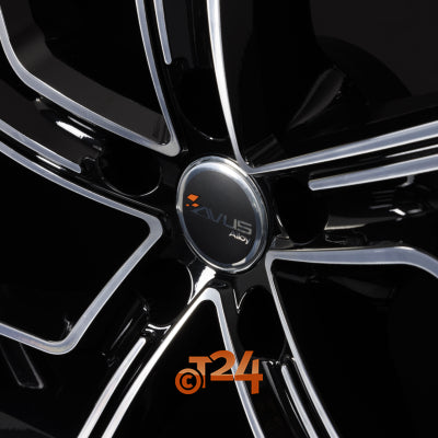 AVUS Racing Velgen - AC-522 Black Polished - 21 inch