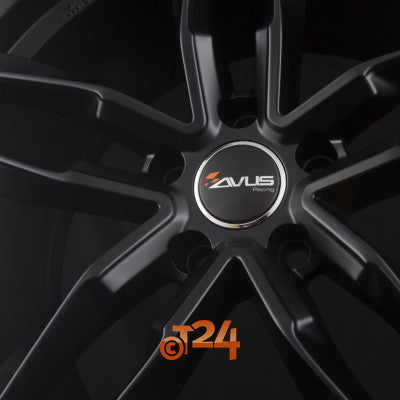 AVUS Racing Velgen - AF16 Matt Black - 20 inch