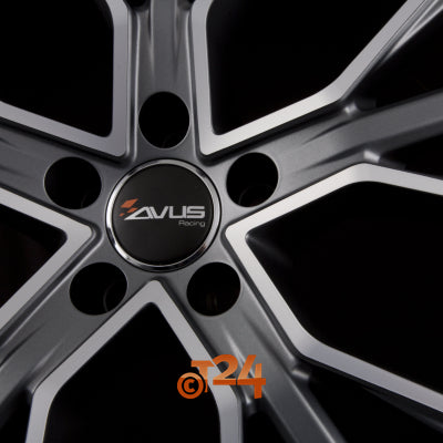 AVUS Racing Velgen - AF18 Matt Anthracite Polished - 21 inch