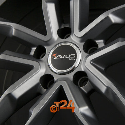 AVUS Racing Velgen - AF16 Matt Anthracite - 18 inch