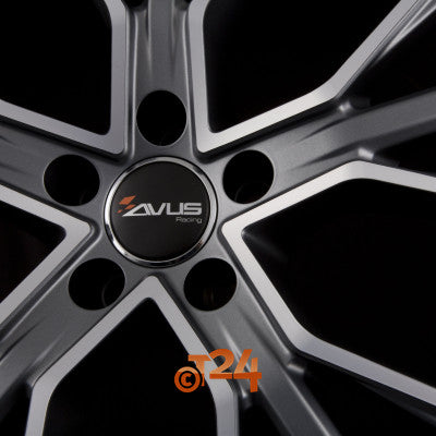 AVUS Racing Velgen - AF18 Matt Anthracite Polished - 22 inch