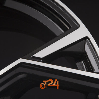 AVUS Racing Velgen - AF20 Black Polished - 20 inch