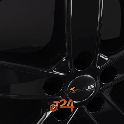 AVUS Racing Velgen - AC-V51 Black - 18 inch