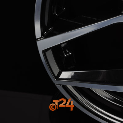 AVUS Racing Velgen - AC-523 Black Polished - 19 inch