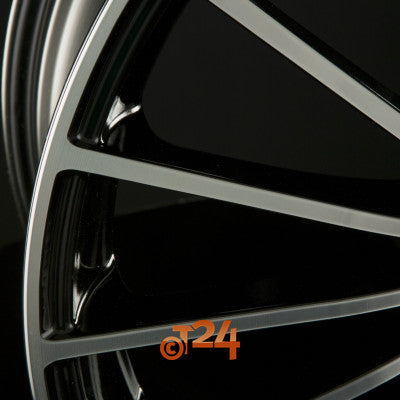 AVUS Racing Velgen - AC-M03 Black Polished - 19 inch