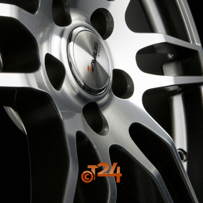 AVUS Racing Velgen - AF9 Anthracite Polished - 16 inch