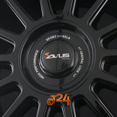AVUS Racing Velgen - AC-M09 Black - 19 inch