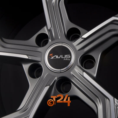 AVUS Racing Velgen - AF20 Matt Anthracite Polished - 21 inch