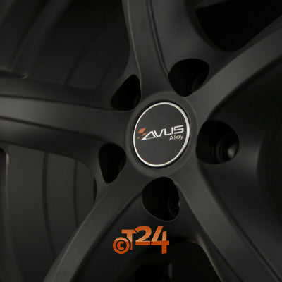 AVUS Racing Velgen - AF8 Matt Black - 15 inch