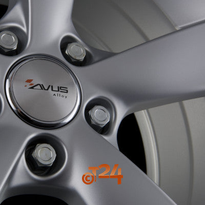 AVUS Racing Velgen - AF10 Hyper Silver - 17 inch