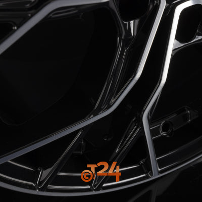 AVUS Racing Velgen - AC-M10 Black Polished - 19 inch