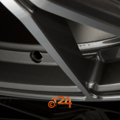 BARRACUDA Velgen - INFERNO Highgloss Gunmetal Polished - 20 inch