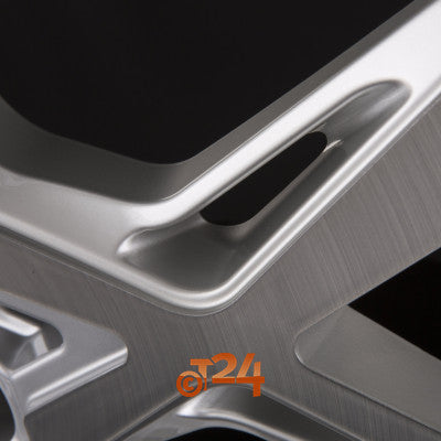 BARRACUDA Velgen - PROJECT X Silver Brushed Surface - 22 inch