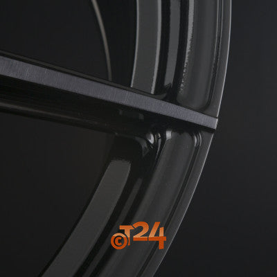 BARRACUDA Velgen - PROJECT 2.0 Highgloss Black Brushed Surface - 22 inch