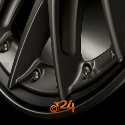 BBS Velgen - CH-RII Wielnaaf Platinum Matt - Velgbed Schwarz Matt - 21 inch