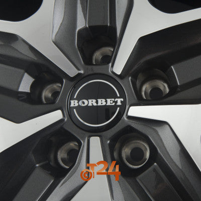 BORBET Velgen - CWZ Mistral Anthracite Glossy Polished - 18 inch