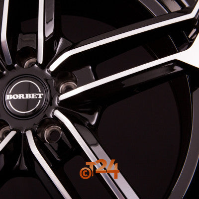 BORBET Velgen - ATX Black Polished Glossy - 19 inch