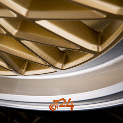 BORBET Velgen - B Gold Rim Polished - 17 inch