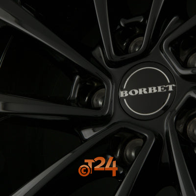 BORBET Velgen - V Black Glossy - 18 inch