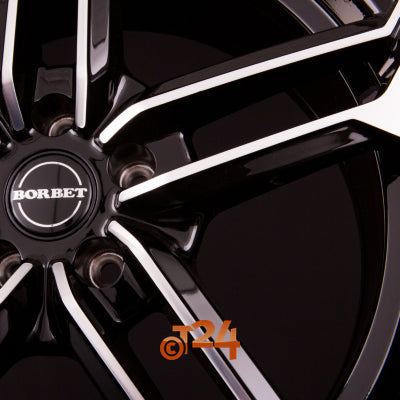 BORBET Velgen - ATX Black Polished Glossy - 19 inch
