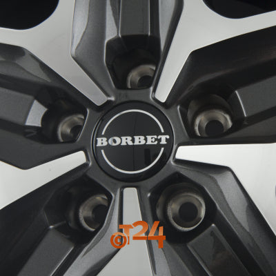 BORBET Velgen - CWZ Mistral Anthracite Glossy Polished - 18 inch
