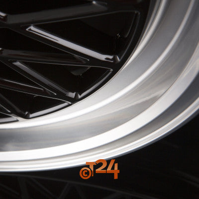 BORBET Velgen - B Black Rim Polished - 17 inch