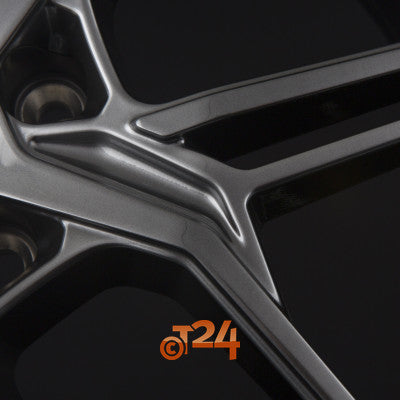 BORBET Velgen - QX Hyper Black Silver - 19 inch