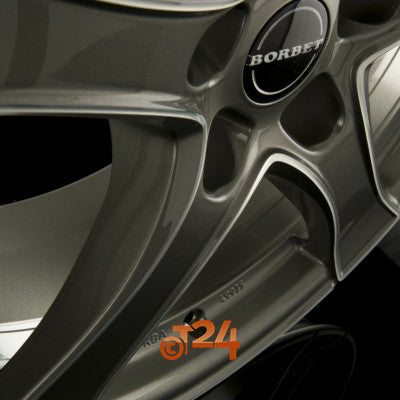 BORBET Velgen - F2 Graphite Polished - 18 inch