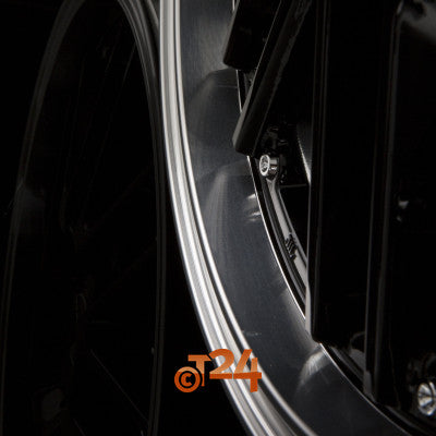 BORBET Velgen - CW2 Black Rim Polished - 17 inch