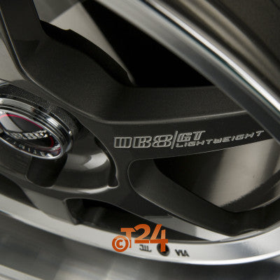 BORBET Velgen - DB8GT Graphite Rim Polished - 18 inch