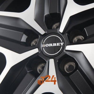 BORBET Velgen - CWZ Black Polished Matt - 18 inch