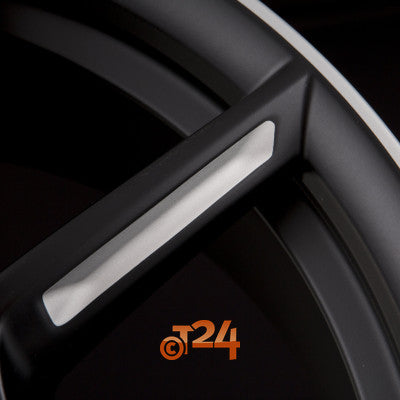 BORBET Velgen - LX Black Matt Silver Spoke Rim - 18 inch