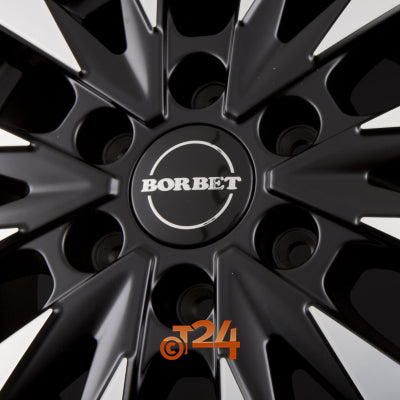 BORBET Velgen - CW6 Black Polished Matt - 18 inch