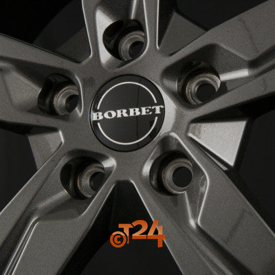 BORBET Velgen - T10 Mistral Anthracite Glossy - 17 inch