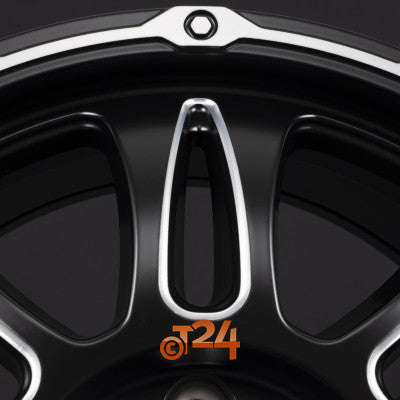 BORBET Velgen - CW8 Black Rim Window Polished Matt - 18 inch