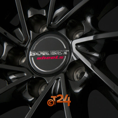 BORBET Velgen - VTX Black Glossy - 19 inch