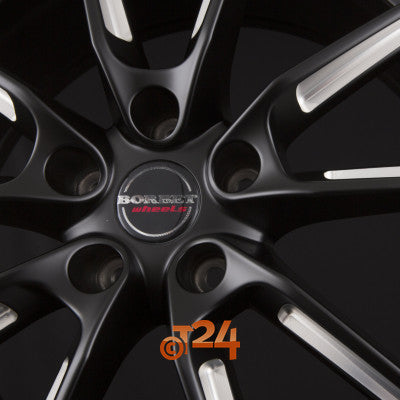 BORBET Velgen - LX Black Matt Spoke Rim Polished - 19 inch