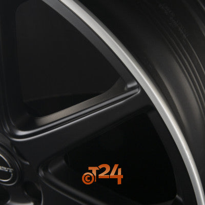 BORBET Velgen - GTX Black Matt Rim Silver - 19 inch