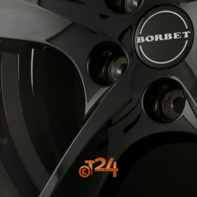 BORBET Velgen - TL Black Glossy - 16 inch