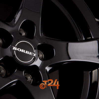 BORBET Velgen - F Black Glossy - 16 inch