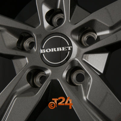BORBET Velgen - T10 Mistral Anthracite Glossy - 18 inch