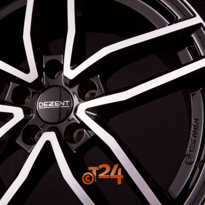 DEZENT Velgen - TR DARK - Schwarz Frontpoliert - 16 inch