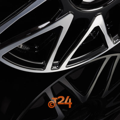 DEZENT Velgen - KH DARK - Schwarz Frontpoliert - 17 inch