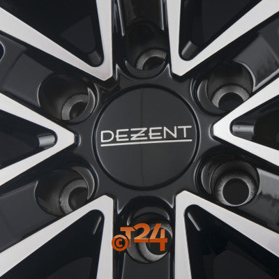 DEZENT Velgen - KC DARK - Schwarz Frontpoliert - 20 inch