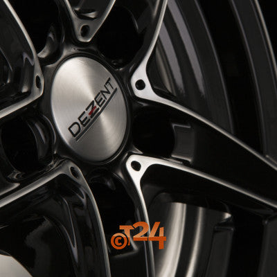 DEZENT Velgen - RN DARK - Black Front Polished (BFP) - 16 inch