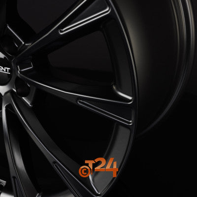 DEZENT Velgen - AR BLACK MATT - Schwarz Matt - 20 inch