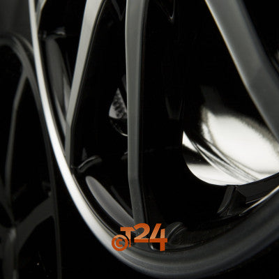 DEZENT Velgen - TI DARK - Black Polished Front - 17 inch